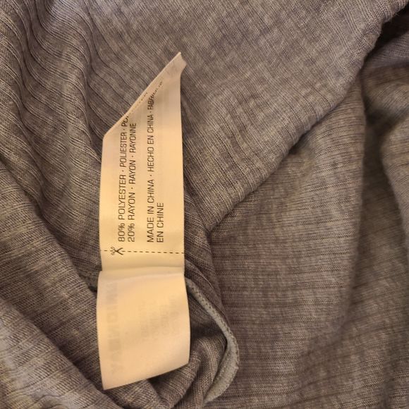 UNIONBAY GALAXY GREY LACE TOP - XL - Picture 6 of 6